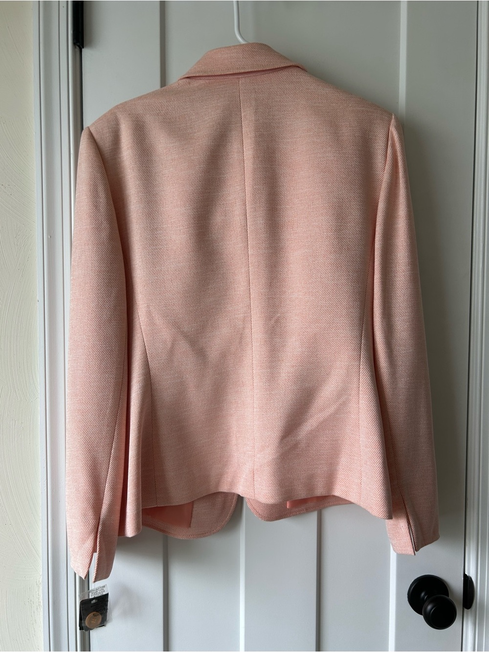 NWT - Le Suit - Light Peach Skirt with Structured Blazer - Picture 2 of 11
